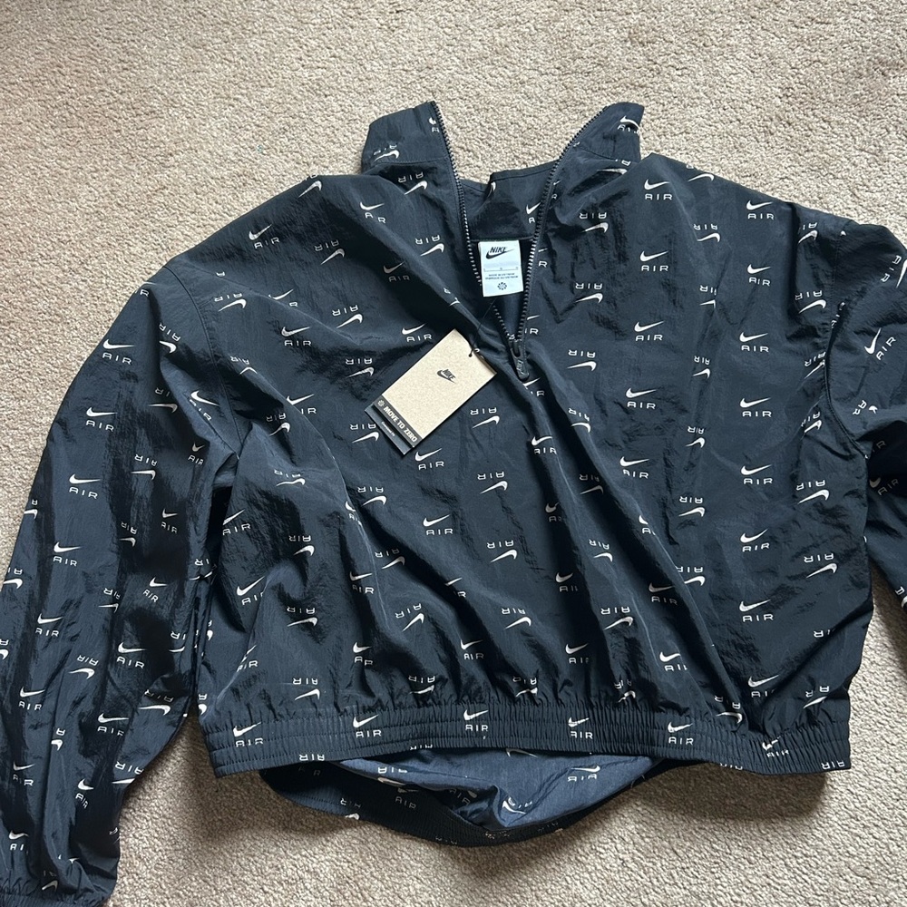 Nike Black and White Air Windbreaker. Brand new with tags